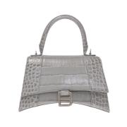 ‘Hourglass Small’ schoudertas Balenciaga , Gray , Dames