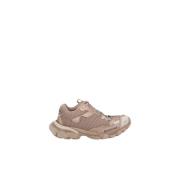 Track.3 Mesh en Nylon Sneakers Balenciaga , Beige , Dames