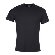 International Devise T-Shirt Barbour , Black , Heren