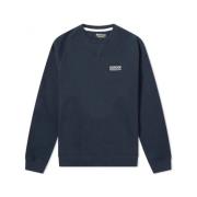 Essentiële Crew Sweatshirt Navy Barbour , Blue , Heren