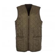 Heren Polarquilt Vest Barbour , Green , Heren