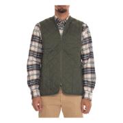 Gewatteerd Gilet met Ritssluiting Barbour , Green , Heren