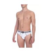 Witte Katoenen Ondergoed Bikkembergs , White , Heren