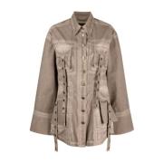 Light Jackets Blumarine , Brown , Dames