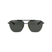 Bv1236S 001 Sunglasses Bottega Veneta , Black , Heren