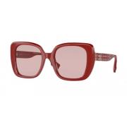 Stijlvolle zonnebril voor vrouwen Burberry , Red , Dames
