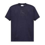Tempah T-shirt met logo Burberry , Blue , Heren
