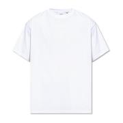 Tempah T-shirt met logo Burberry , White , Heren