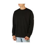 Heren Herfst/Winter Sweatshirt - K10K109708 Calvin Klein , Black , Her...