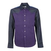 Stijlvol Overhemd voor elke gelegenheid Calvin Klein , Purple , Heren