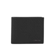 Stijlvolle Portemonnees Calvin Klein , Black , Heren