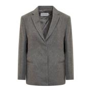 Blazer Jas Calvin Klein , Gray , Dames