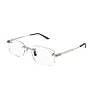 Ct0349O Rechthoekige Optische Bril Cartier , Gray , Heren