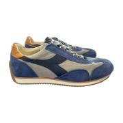 Stijlvolle Suede Sneakers Diadora , Blue , Heren