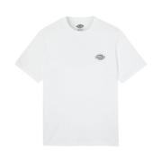 Klassiek Wit T-shirt voor Heren Dickies , White , Heren