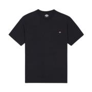 Klassiek Zwart T-Shirt - Porterdale Dickies , Black , Heren
