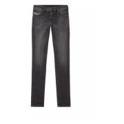 D-Yennox 09G82 Tapered Jeans Diesel , Gray , Heren