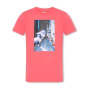 T-Diegor-L5 T-shirt Diesel , Pink , Heren