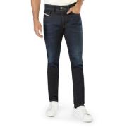 Slim-fit Heren Jeans met Logo Details Diesel , Blue , Heren