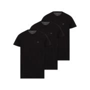 ‘Umtee’ T-shirt 3-pack Diesel , Black , Heren