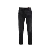 Slimfit-jeans Diesel , Black , Heren