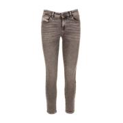 2017 Slandy Skinny Jeans Diesel , Gray , Dames