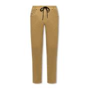 Slim-fit Trousers Diesel , Beige , Heren