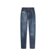 Rechte spijkerbroek Diesel , Blue , Dames