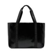 Zwarte lakmeisjes tas Dkny , Black , Dames