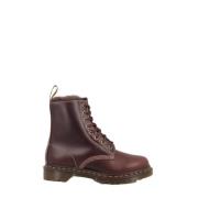 Bruine Dameslaarzen met Veters Dr. Martens , Brown , Dames