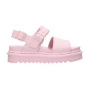 Platte Sandalen Dr. Martens , Pink , Dames