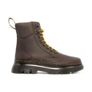 Stoere Leren Enkellaarzen Dr. Martens , Brown , Heren