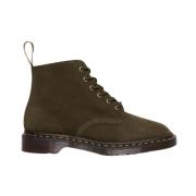 101 UB Repello Calf Suede Olive Laars Dr. Martens , Green , Heren