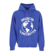 Comfortabele en stijlvolle hoodie Dsquared2 , Blue , Heren
