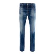 Stijlvolle Jeans voor Mannen en Vrouwen Dsquared2 , Blue , Heren