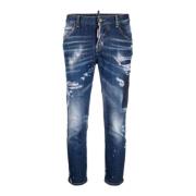 Slim-fit Denim Jeans Dsquared2 , Blue , Dames