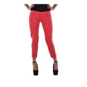  Capri Slim-fit Jeans Dsquared2 , Red , Dames