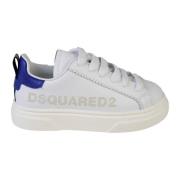 Wit/Royal Sneakers Dsquared2 , White , Heren