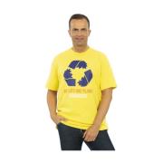 Klassiek T-shirt met korte mouwen Dsquared2 , Yellow , Heren