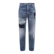 Vernieuwde Slim-fit Jeans Dsquared2 , Blue , Heren