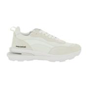 Slash Leren Sneakers Dsquared2 , White , Heren