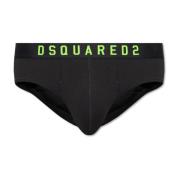 Onderbroeken met logo Dsquared2 , Black , Heren