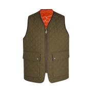 Omkeerbaar mouwloos vest Dsquared2 , Green , Heren