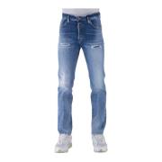 Gescheurde Jeans Dsquared2 , Blue , Heren