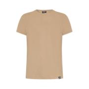 Klassiek T-Shirt Dsquared2 , Beige , Heren