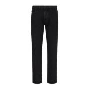 Tijdloze zwarte slim-fit jeans Emporio Armani , Black , Heren