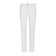 Witte Jeans van Armani Emporio Armani , White , Heren