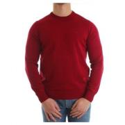 Ronde Hals Gebreide Trui, Clic Essential Sweater Emporio Armani , Red ...