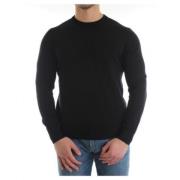 Ronde Hals Gebreide Trui, Clic Essential Sweater Emporio Armani , Blue...