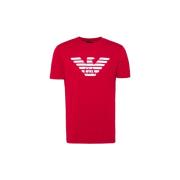 T-Shirts Emporio Armani , Red , Heren